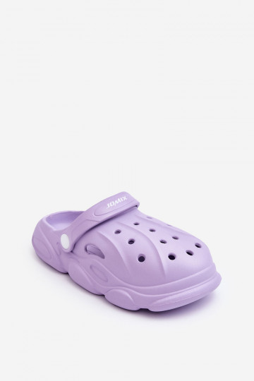 Ciabatte Crocs per bambini Viola Nuvoloso