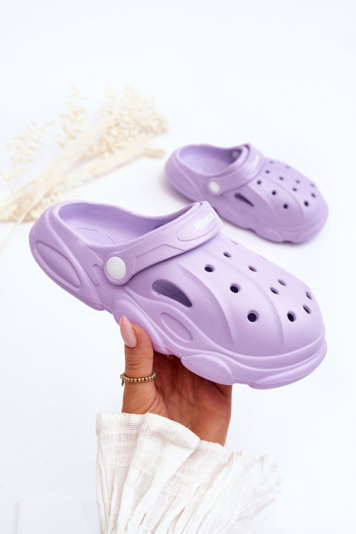 Ciabatte Crocs per bambini Viola Nuvoloso Ciabatte Crocs per bambini Viola Nuvoloso