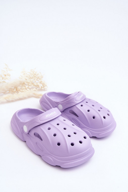 Ciabatte Crocs per bambini Viola Nuvoloso Ciabatte Crocs per bambini Viola Nuvoloso