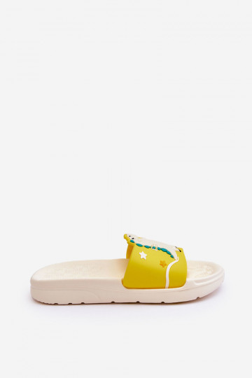 Ciabatte per bambini T-Rex beige Bernis 2