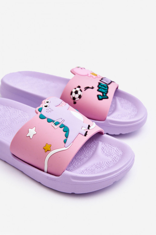 Ciabatte per bambini T-Rex Colore viola Bernis