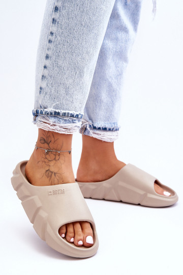 Ciabatte leggere leggere Big Star LL274593 beige