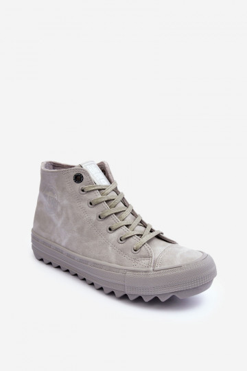 Scarpe per il tempo libero Big Star Alto riscaldamento colore grigio GG274070