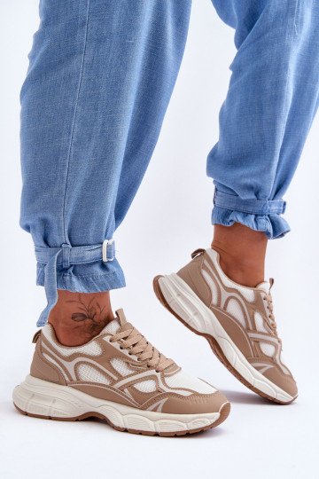 scarpe sportive Contiro beige