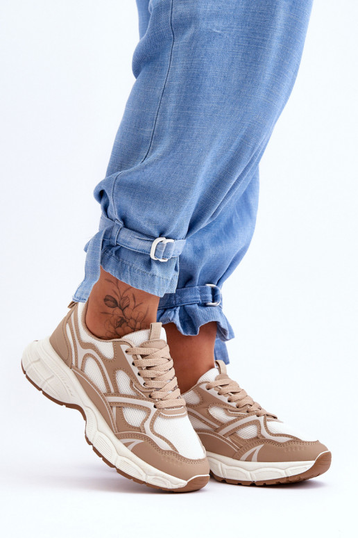 scarpe sportive Contiro beige