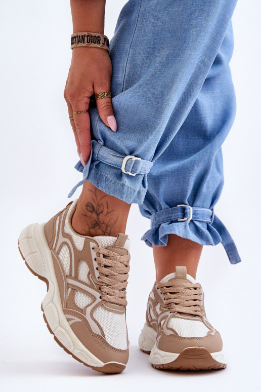 scarpe sportive Contiro beige