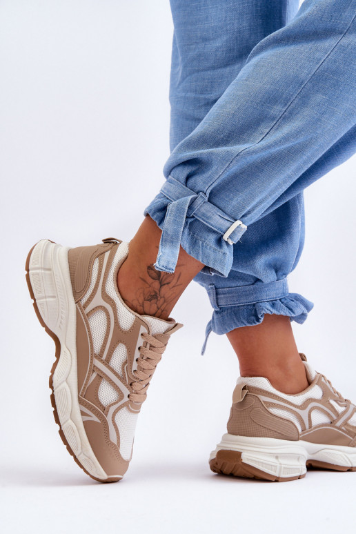 scarpe sportive Contiro beige