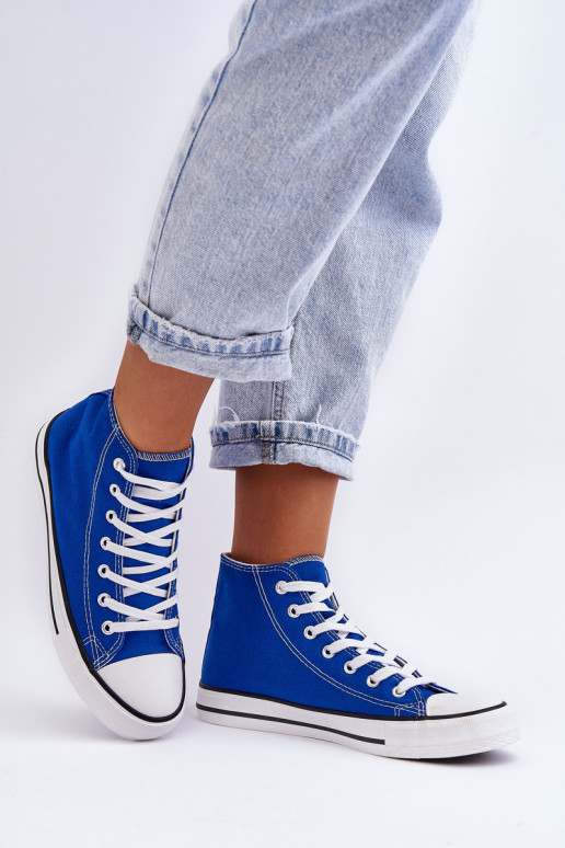 Sneakers modello classico in colore blu Remos