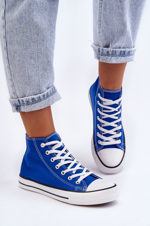Sneakers modello classico in colore blu Remos
