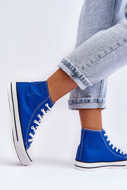 Sneakers modello classico in colore blu Remos