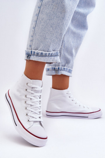 Sneakers modello classico in colore bianco Remos