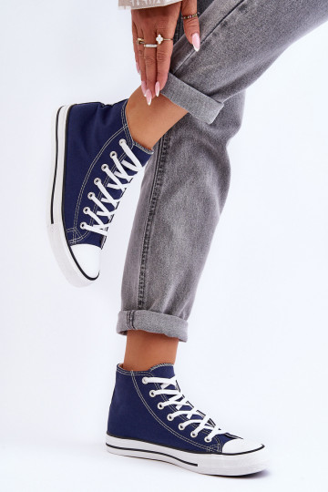 Sneakers modello classico in colore blu scuro di Remos 2
