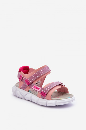 Sandali da bambino con chiusure adesive Big Star LL374202 colore rosa