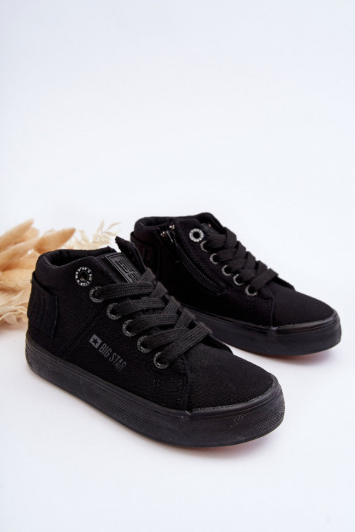 Scarpe per il tempo libero da bambino modello classico con suola Big Star LL374001 colore nero