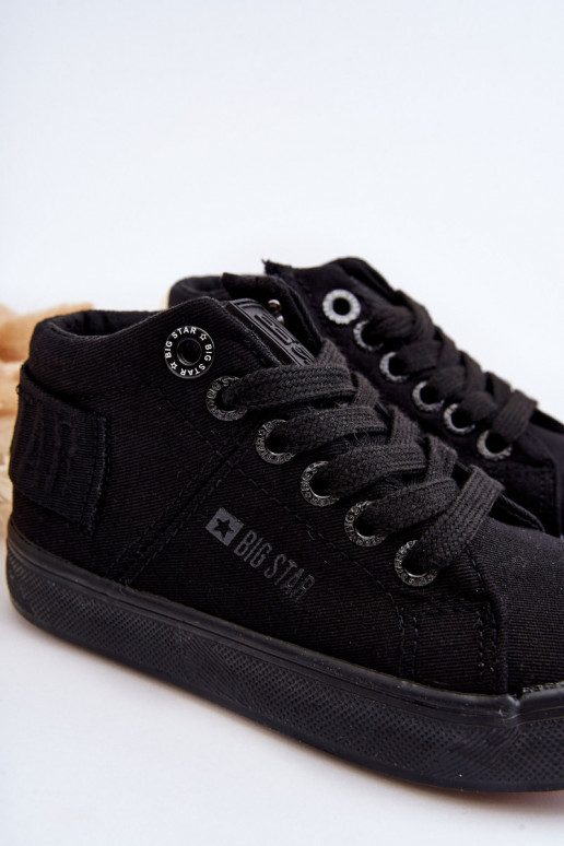 Scarpe per il tempo libero da bambino modello classico con suola Big Star LL374001 colore nero Scarpe per il tempo libero da bambino modello classico con suola Big Star LL374001 colore nero