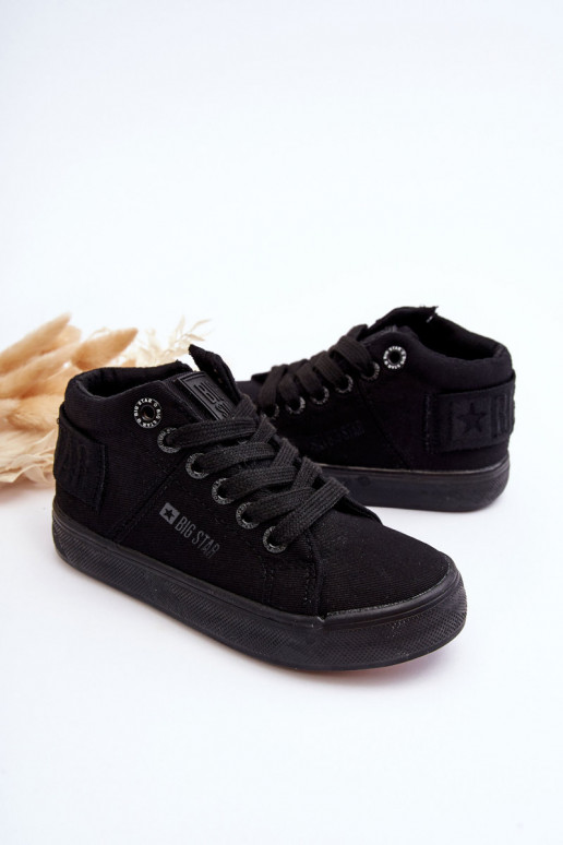Scarpe per il tempo libero da bambino modello classico con suola Big Star LL374001 colore nero