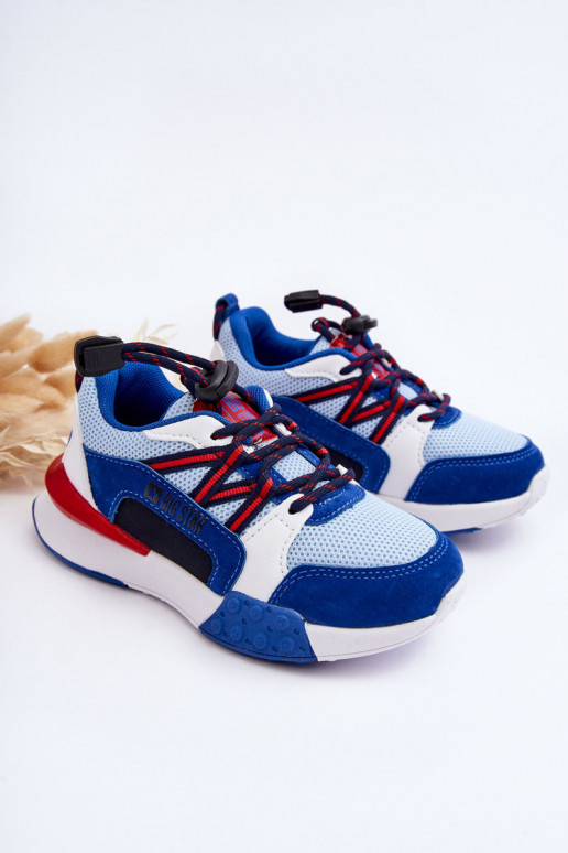 Scarpe sportive da bambino Memory Foam System Big Star LL374220 colore blu Scarpe sportive da bambino Memory Foam System Big Star LL374220 colore blu