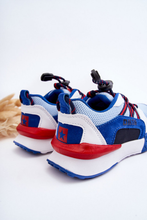 Scarpe sportive da bambino Memory Foam System Big Star LL374220 colore blu