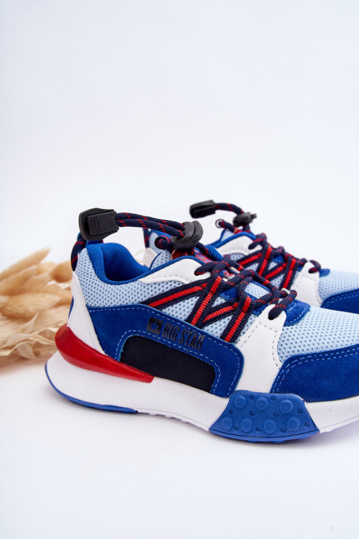 Scarpe sportive da bambino Memory Foam System Big Star LL374220 colore blu