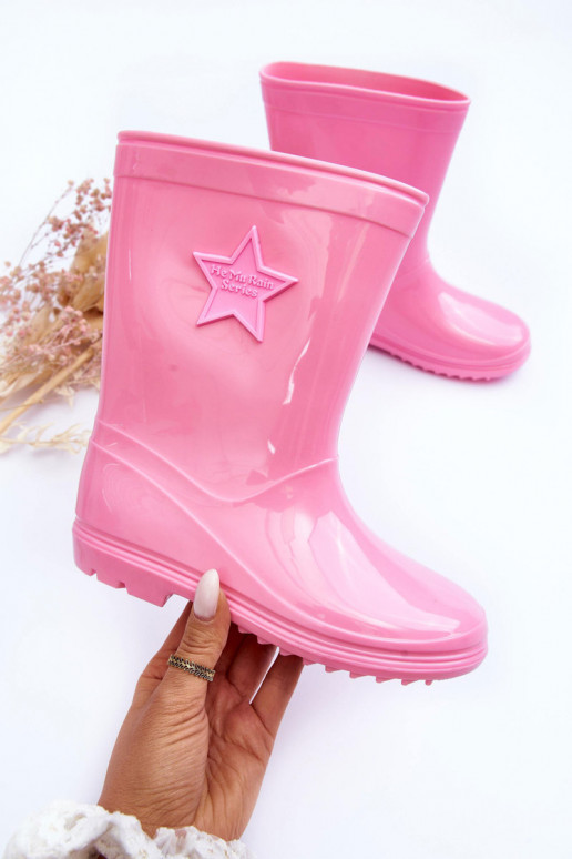 Scarpe in gomma per bambini colore rosa Malvi