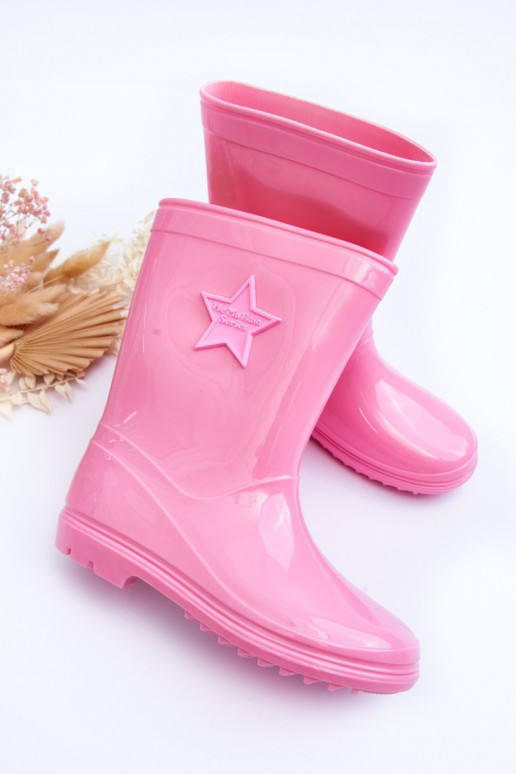 Scarpe in gomma per bambini colore rosa Malvi