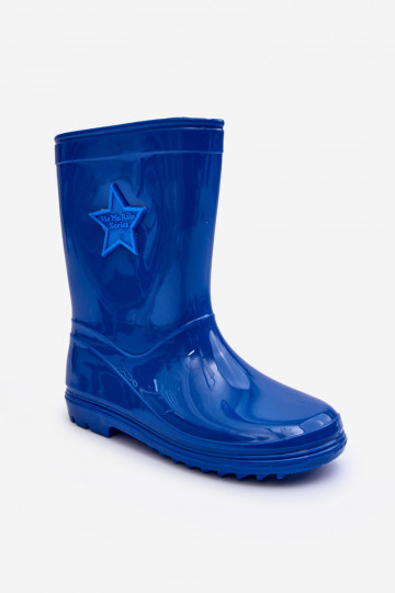 Scarpe in gomma per bambini nel colore blu Malvi