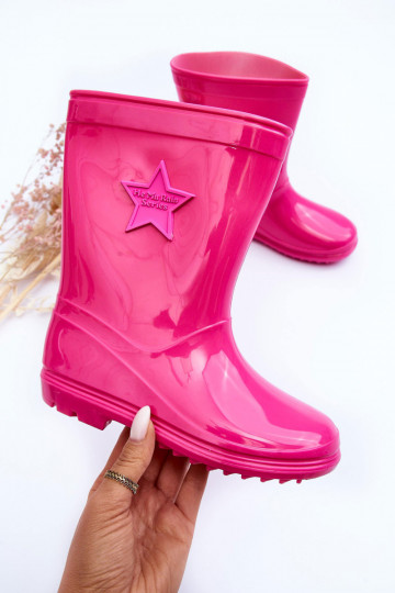 Scarpe in gomma per bambini colore rosa Malvi 2