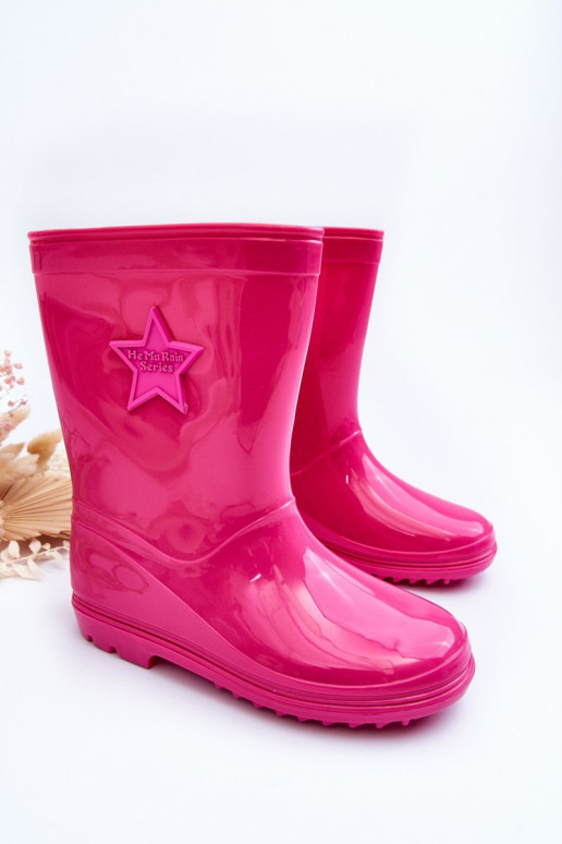 Scarpe in gomma per bambini colore rosa Malvi