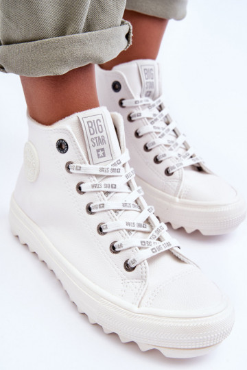 Scarpe per il tempo libero Big Star colore bianco riscaldato GG274108