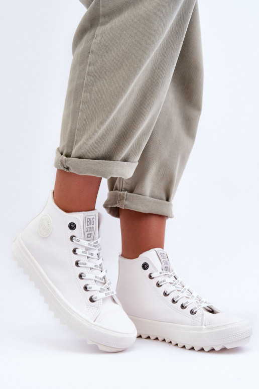 Scarpe per il tempo libero Big Star colore bianco riscaldato GG274108