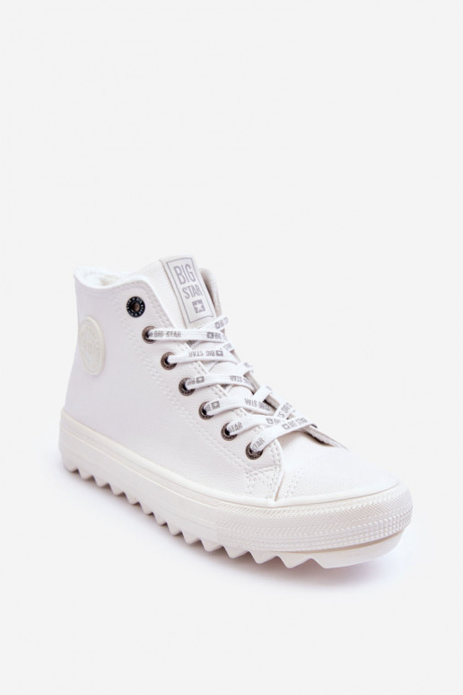 Scarpe per il tempo libero Big Star colore bianco riscaldato GG274108