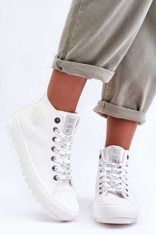 Scarpe per il tempo libero Big Star colore bianco riscaldato GG274108