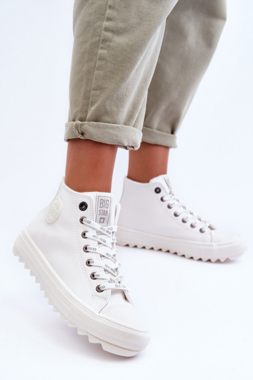 Scarpe per il tempo libero Big Star colore bianco riscaldato GG274108