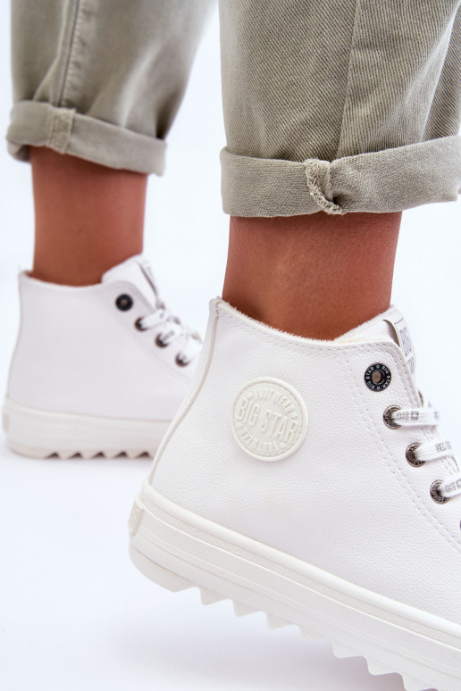 Scarpe per il tempo libero Big Star colore bianco riscaldato GG274108