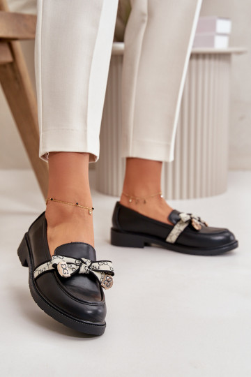 scarpe Mocassini colore nero S.Barski HY330