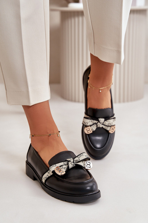 scarpe Mocassini colore nero S.Barski HY330 scarpe Mocassini colore nero S.Barski HY330