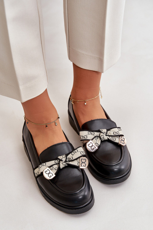 scarpe Mocassini colore nero S.Barski HY330 scarpe Mocassini colore nero S.Barski HY330