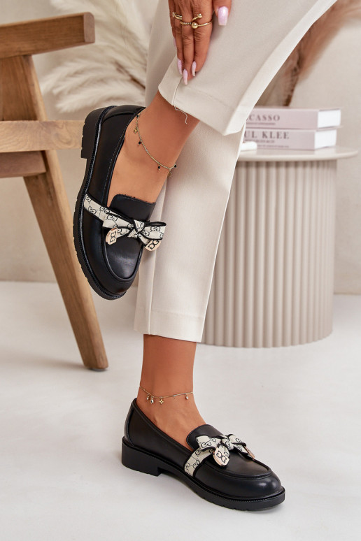 scarpe Mocassini colore nero S.Barski HY330 scarpe Mocassini colore nero S.Barski HY330