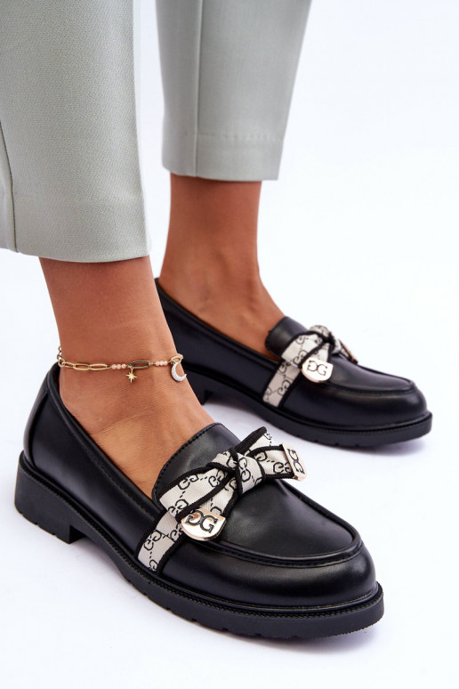 scarpe Mocassini colore nero S.Barski HY330 scarpe Mocassini colore nero S.Barski HY330