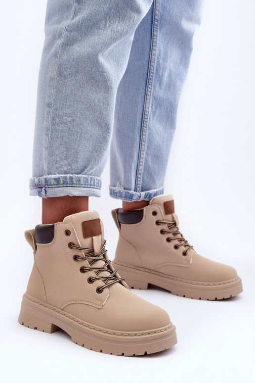 stivali Stivali caldi in colore avorio Corbin