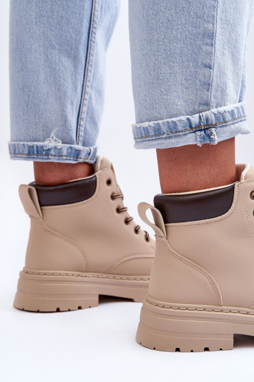 stivali Stivali caldi in colore avorio Corbin