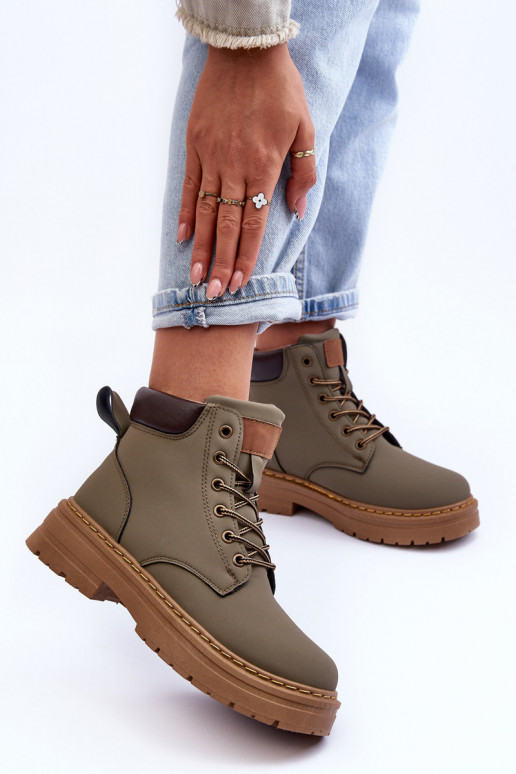 scarpe Stivali riscaldati colore verde Corbin scarpe Stivali riscaldati colore verde Corbin