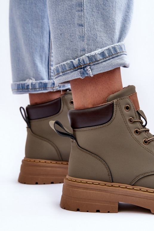 scarpe Stivali riscaldati colore verde Corbin scarpe Stivali riscaldati colore verde Corbin