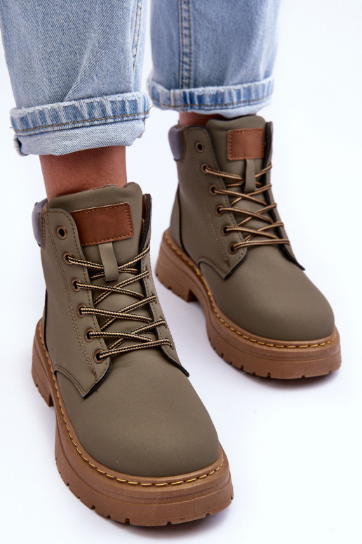 scarpe Stivali riscaldati colore verde Corbin scarpe Stivali riscaldati colore verde Corbin