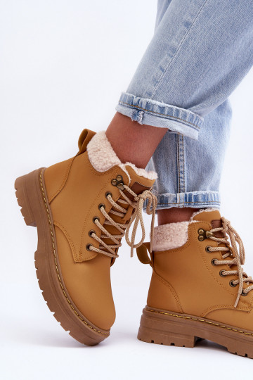 stivali con riscaldamento in colore marrone Jette 2