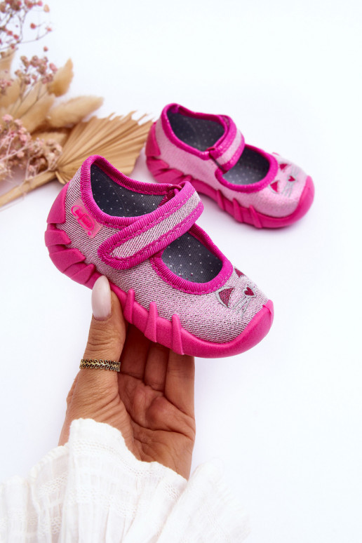 Scarpe/pantofole con lucentezza Befado 109P235 rosa Scarpe/pantofole con lucentezza Befado 109P235 rosa