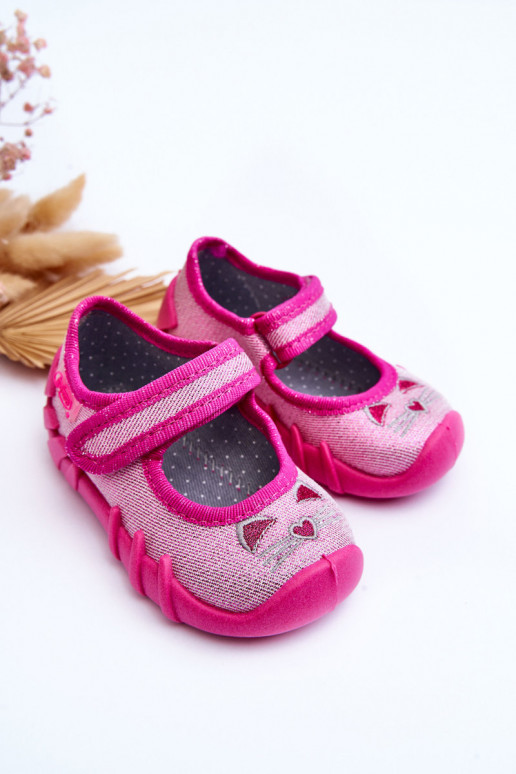 Scarpe/pantofole con lucentezza Befado 109P235 rosa Scarpe/pantofole con lucentezza Befado 109P235 rosa