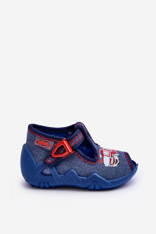 Ciabatte sandalo per bambini Befado 217P118 blu