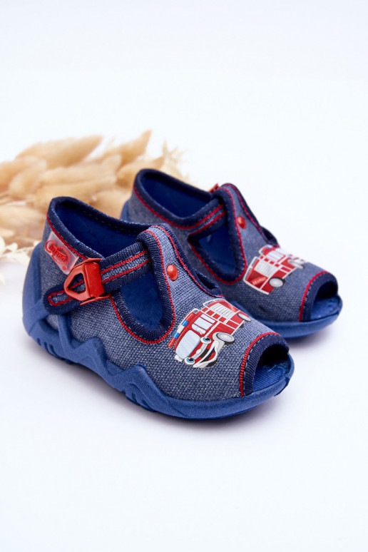 Ciabatte sandalo per bambini Befado 217P118 blu