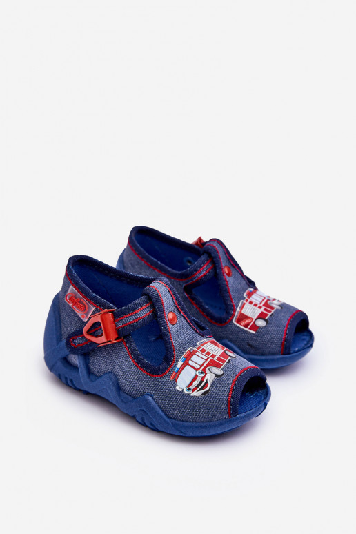 Ciabatte sandalo per bambini Befado 217P118 blu
